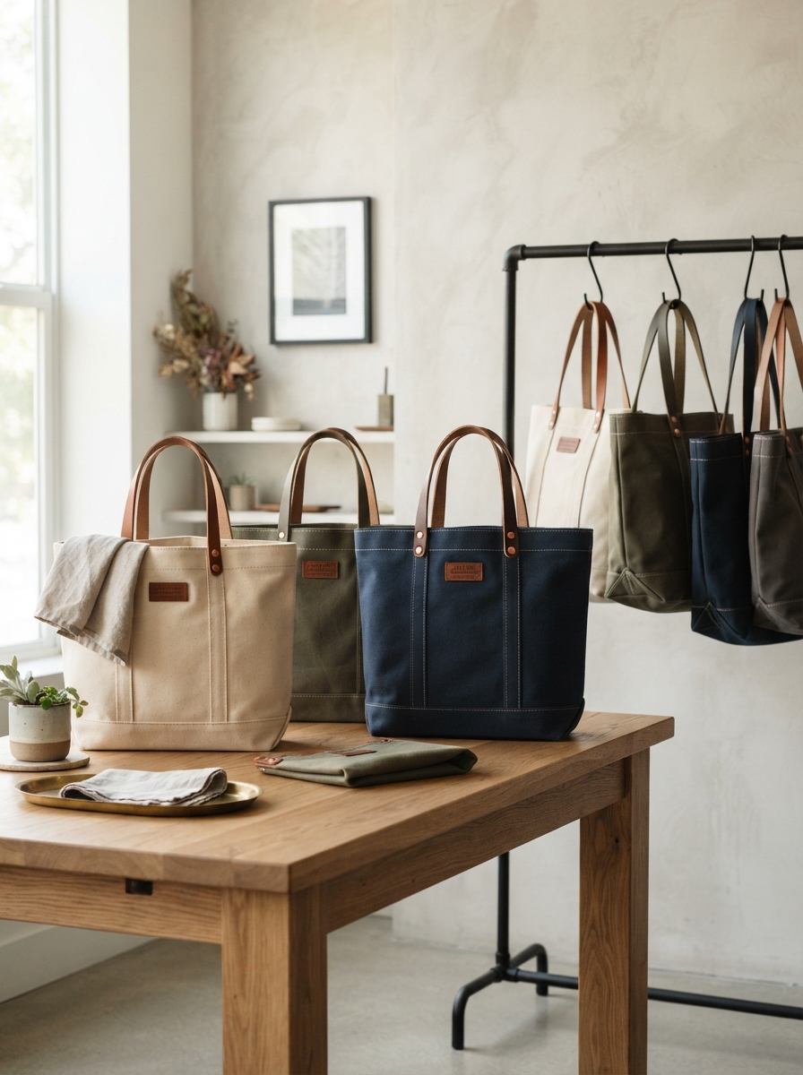 Premium Kanvas Çanta 38x42